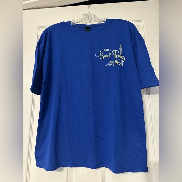 Wild Fable Blue Graphic Tee - Picture 2 of 6